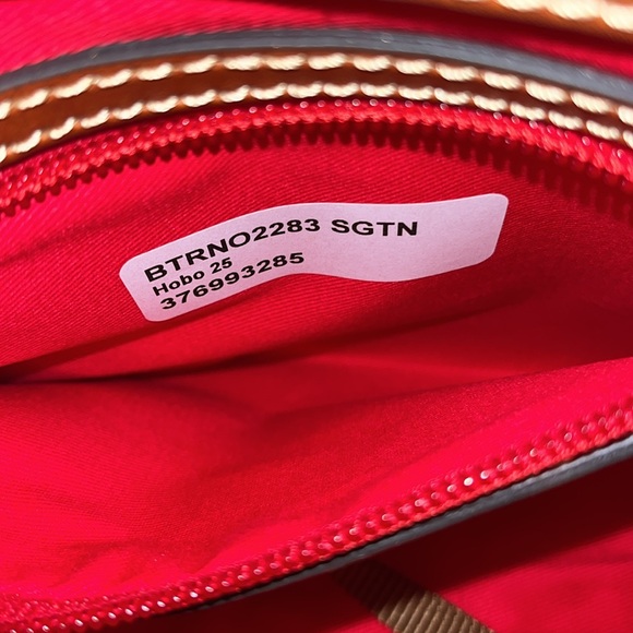 NWT Dooney and Burke Handbag. Style: Hobo 25 Color: Sage - Picture 12 of 13